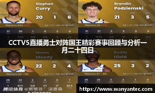CCTV5直播勇士对阵国王精彩赛事回顾与分析一月二十四日
